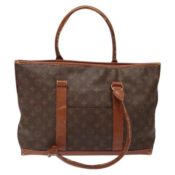 LOUIS VUITTON Monogram Sac Weekend PM Hand Bag M42425 LV Auth th6263 - Picture 2 of 16